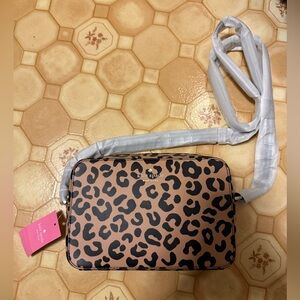 NWT Kate Spade Leopard Print Crossbody Bag